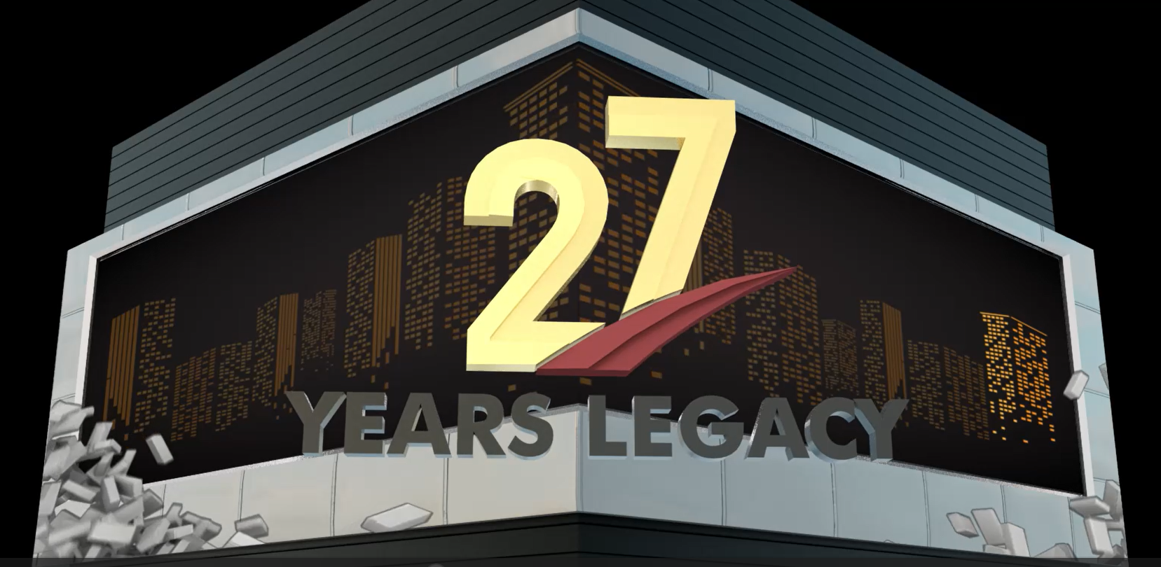 27 Years legacy