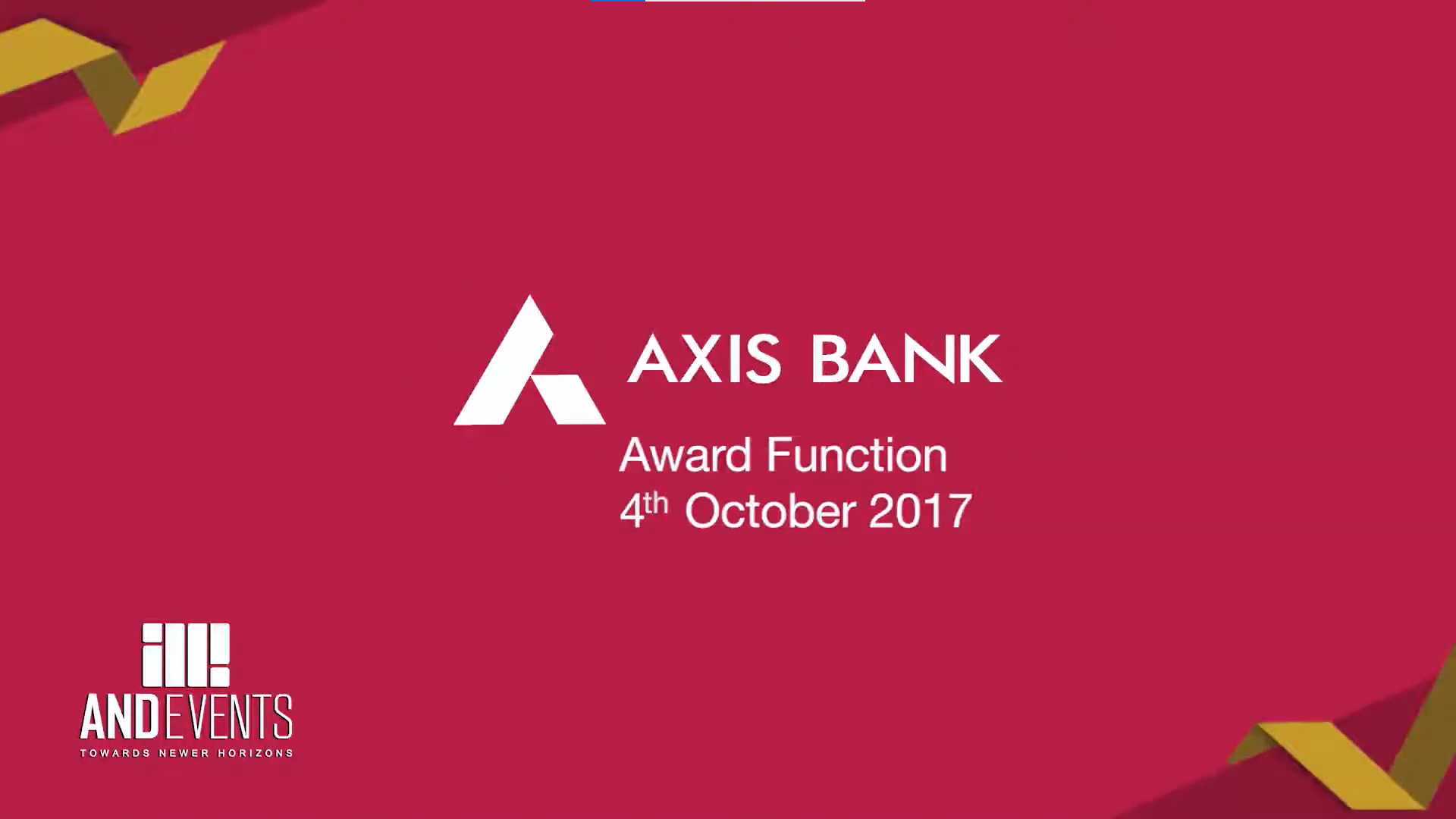 AXIS Award Function AND Events Mumbai