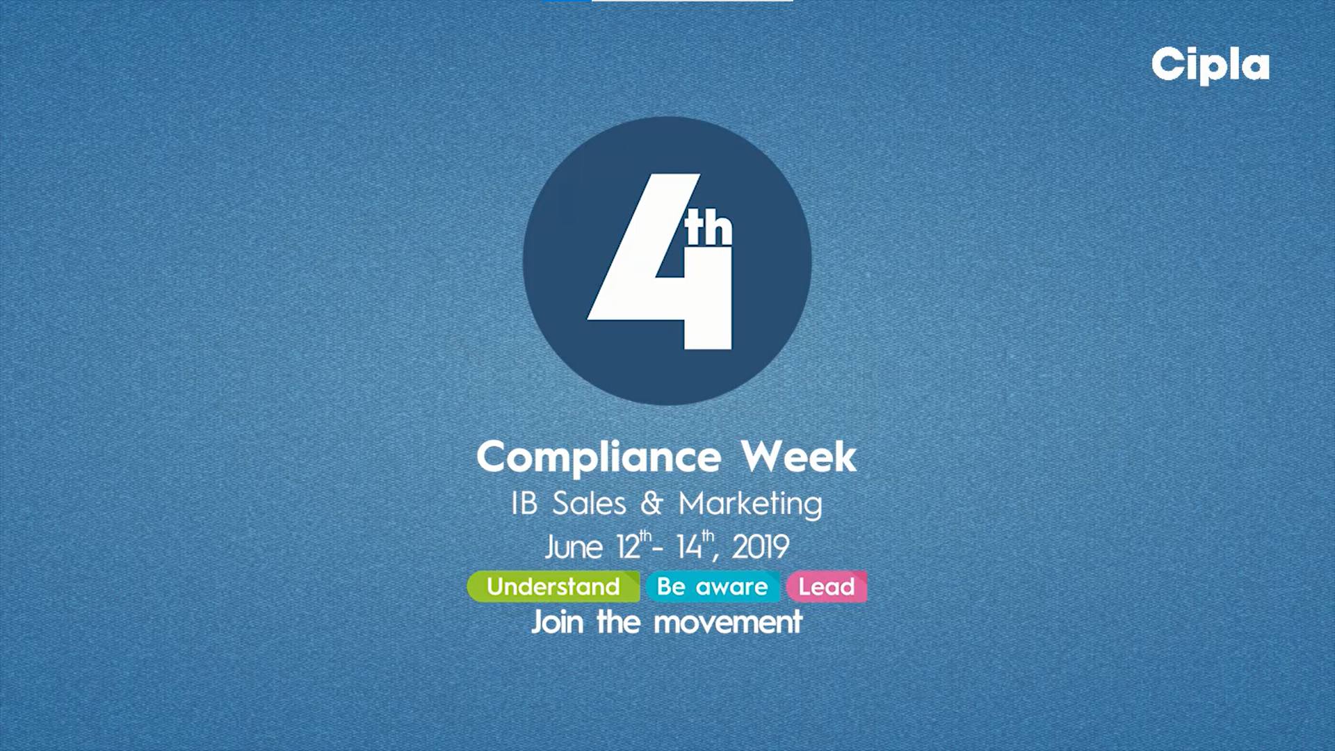 Cipla Compliance Week